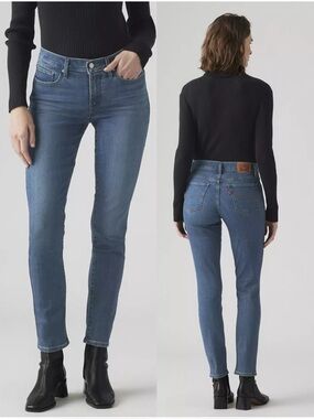 LEVI’S 311 Shaping Skinny SHORT Jean Medium Wash 30” Inseam